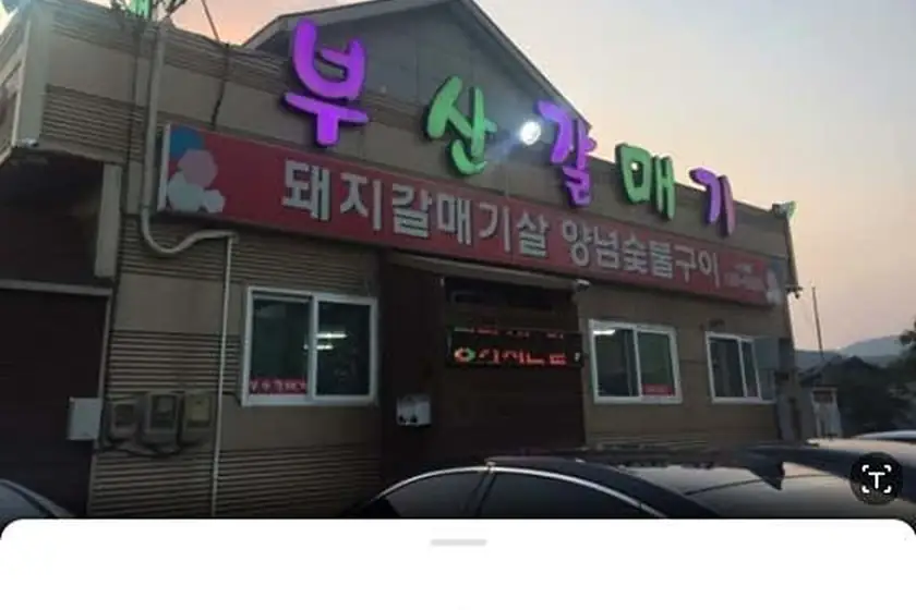 부산갈매기 대표 메뉴 이미지