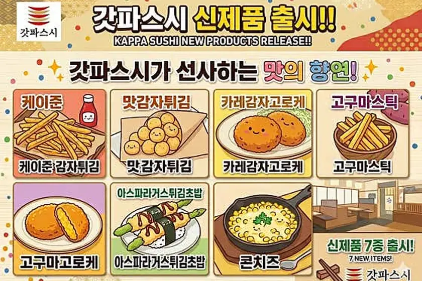 갓파스시 대표 메뉴 이미지