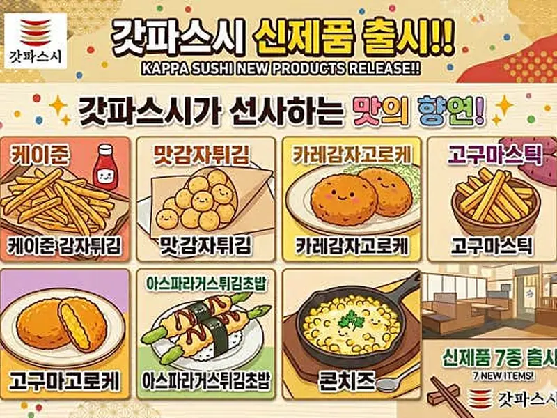 갓파스시 대표 메뉴 이미지