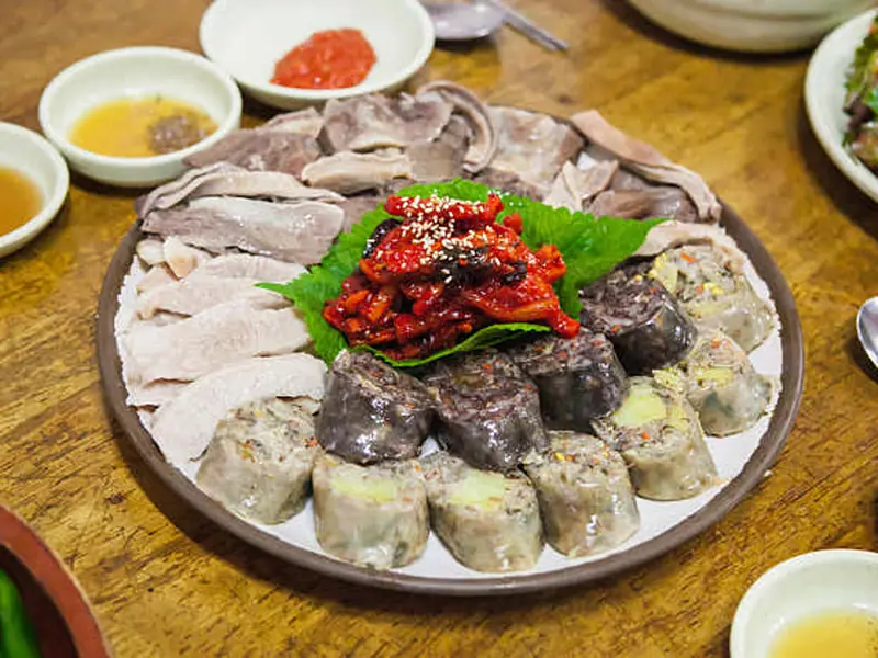오소리순대 대표 메뉴 이미지